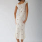 Embroidered cotton dress