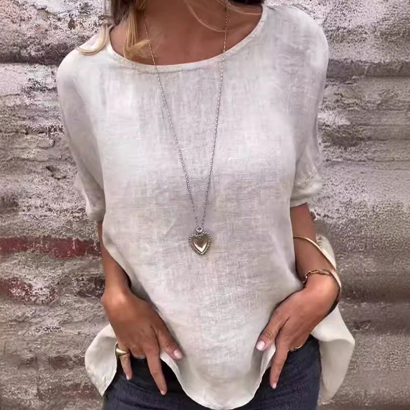 Blouse en coton-lin : confort et élégance au quotidien