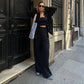  2-delige set voor vrouwen | Bouthered shirt en broek